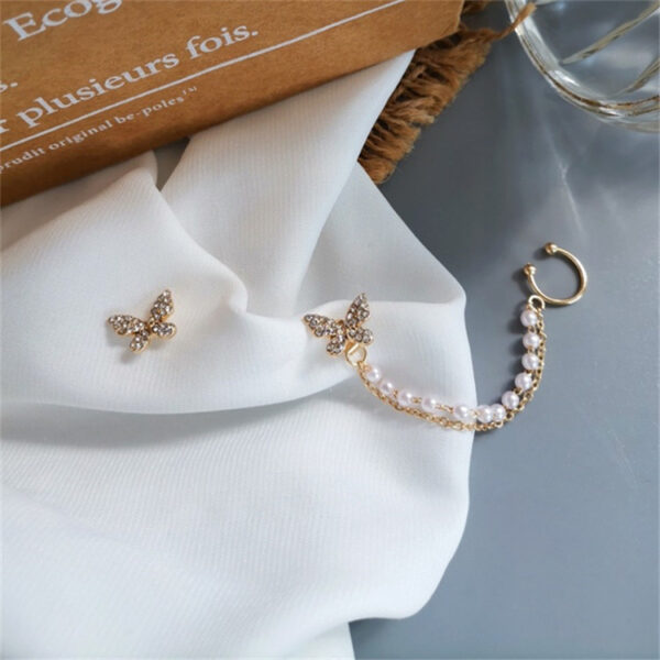 Butterfly Earcuff (single side chain) - Image 4