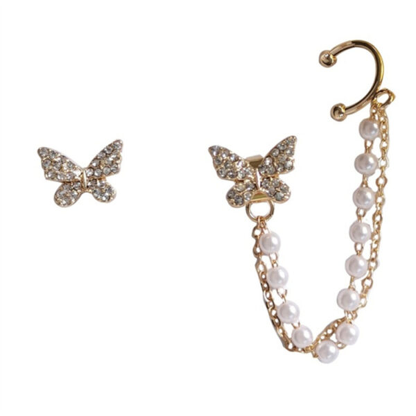 Butterfly Earcuff (single side chain) - Image 5