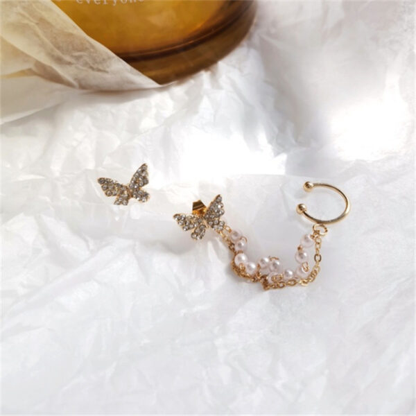 Butterfly Earcuff (single side chain) - Image 6