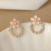 Blush Petal Trinket Earrings