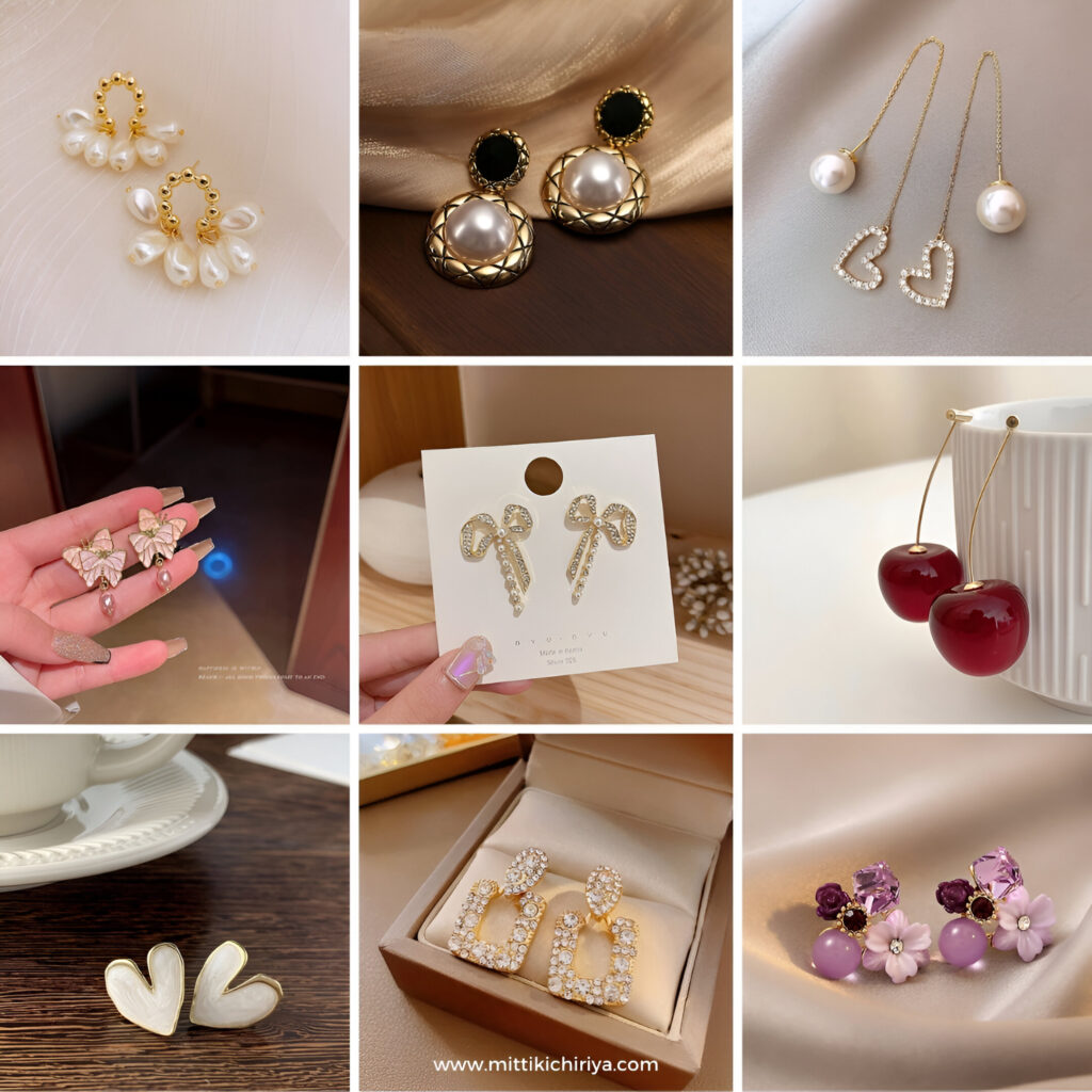 mitti ki chiriya_ korean earing