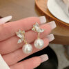 Enchanting Pearl Flutter Earrings