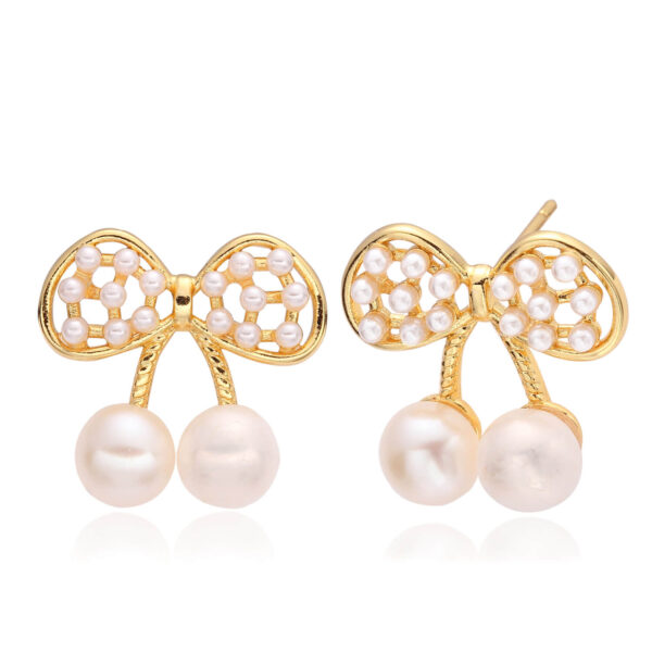 Twinkle Bow Treasure Earrings - Image 6