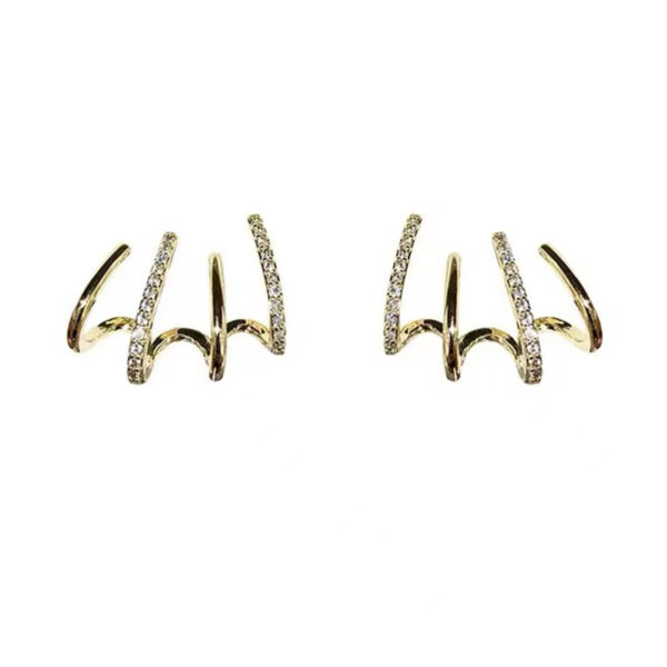 Golden Claw Earrings - Image 5