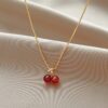 Winter Berry Love Necklace