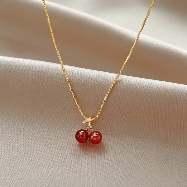 Winter Berry Love Necklace