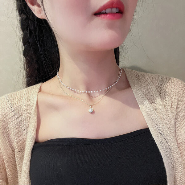 Rapunzel Pearl Layered Necklace - Image 2