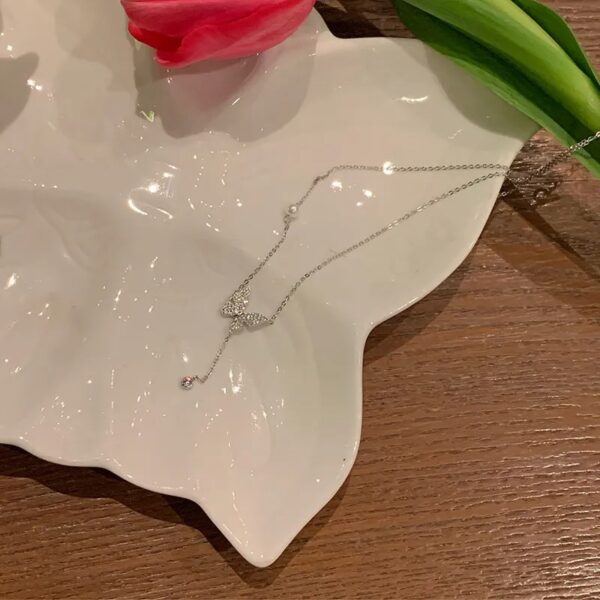 Elegant Butterfly Necklace - Image 3