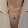 Classy Lady Double Layered Necklace