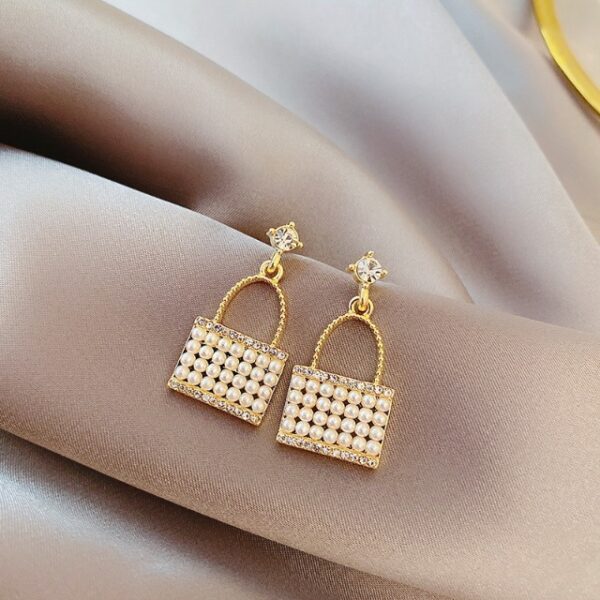 Mini Tote Dangles Earrings - Image 3