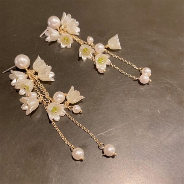 Moonlit Flowers Earrings - Image 4