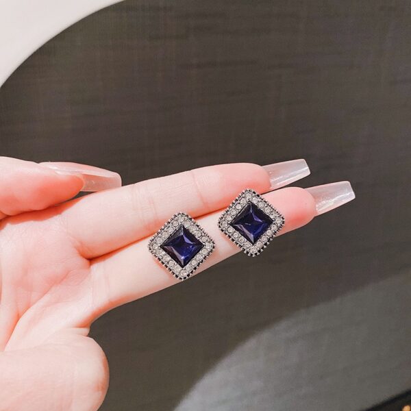 Celestial Blue Ear studs - Image 3