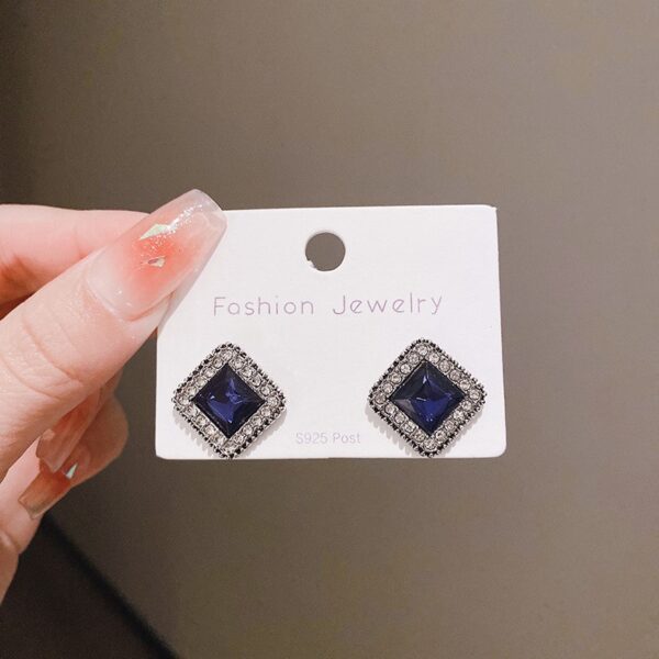 Celestial Blue Ear studs - Image 2