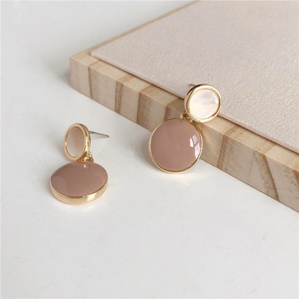 Enamel Water Drop Earrings - Image 2