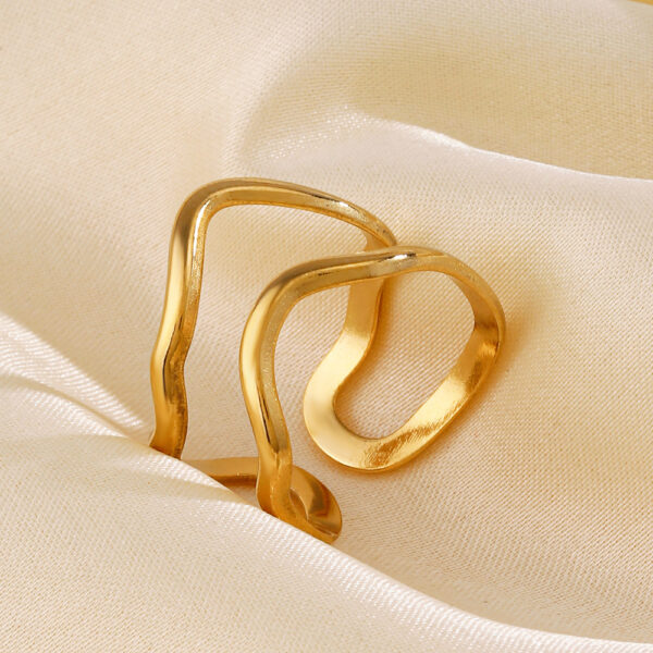 Minimalist Wrap Anti Tarnish Ring - Image 3