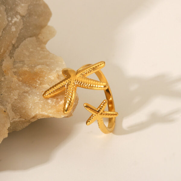 Sea Star Anti Tarnish Ring - Image 5