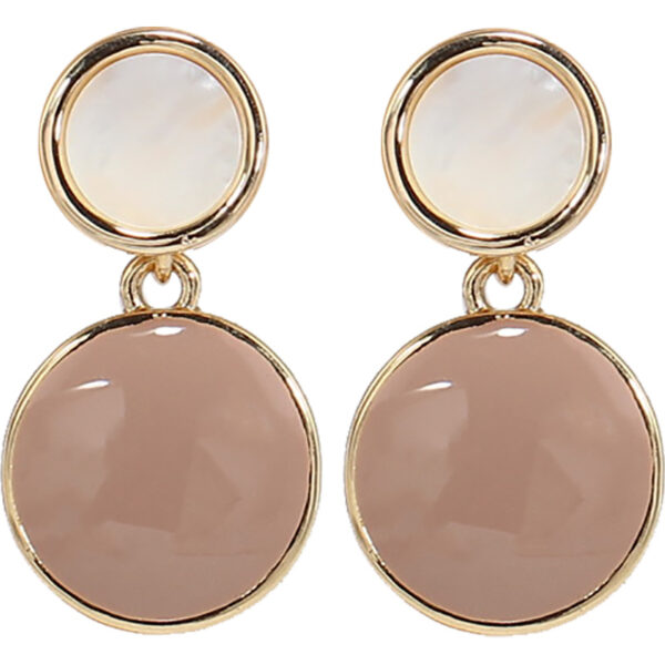 Enamel Water Drop Earrings - Image 3