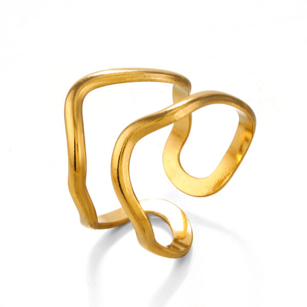 Minimalist Wrap Anti Tarnish Ring - Image 5