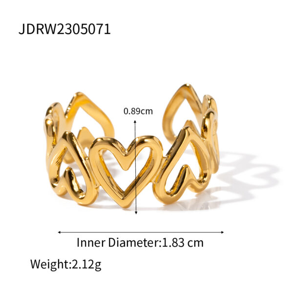 Endless Love Anti Tarnish Ring - Image 6
