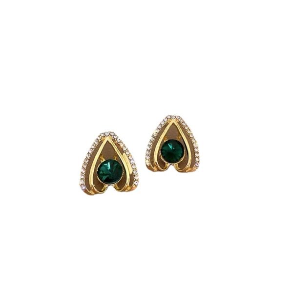 Emerald Embrace Earrings - Image 5