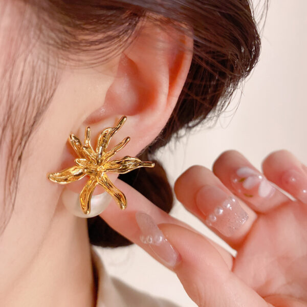 Golden Flare Earrings