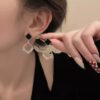 Monochrome Muse Earrings