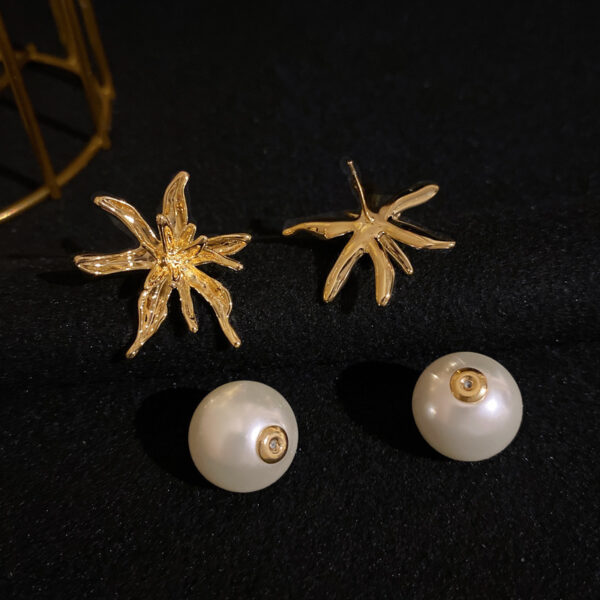 Golden Flare Earrings - Image 5