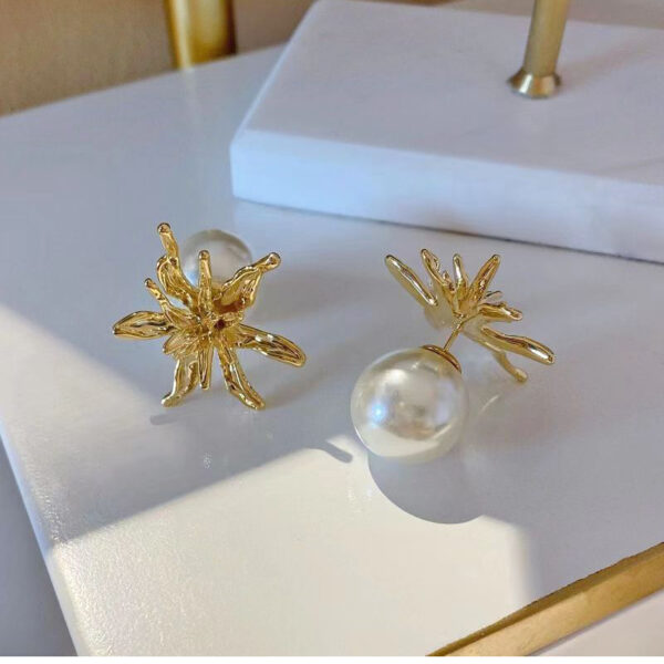 Golden Flare Earrings - Image 3