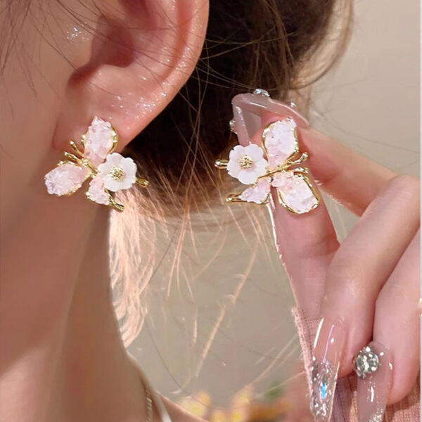 Dreamy Butterfly Earrings - Image 2