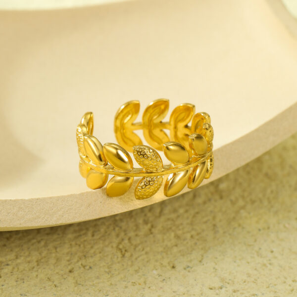 Gaia Bloom Anti Tarnish Ring - Image 2