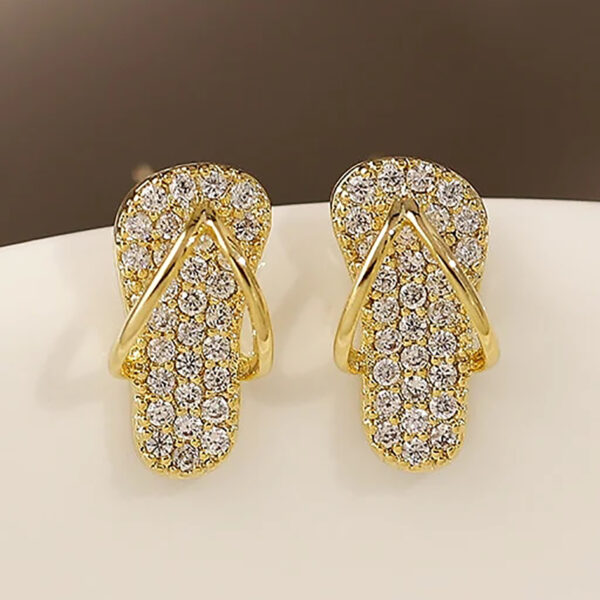 Cute Glittery Floater Earrings - Image 2