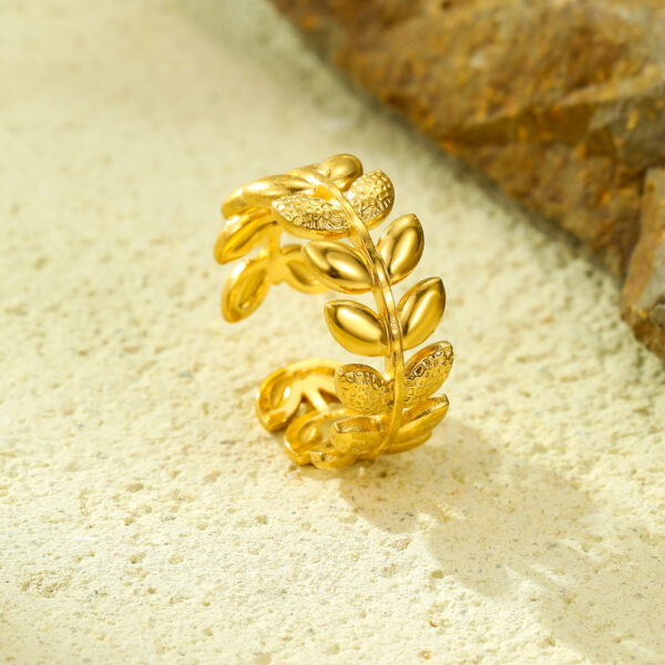 Gaia Bloom Anti Tarnish Ring - Image 3