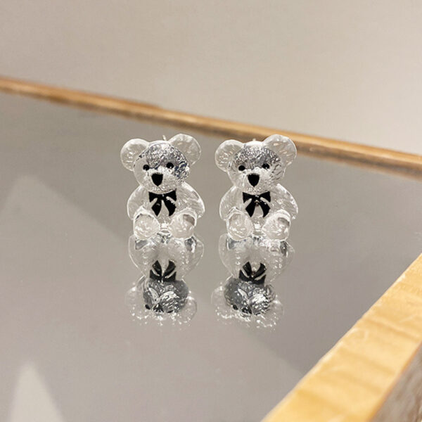 Transparent Teddy Earrings - Image 6