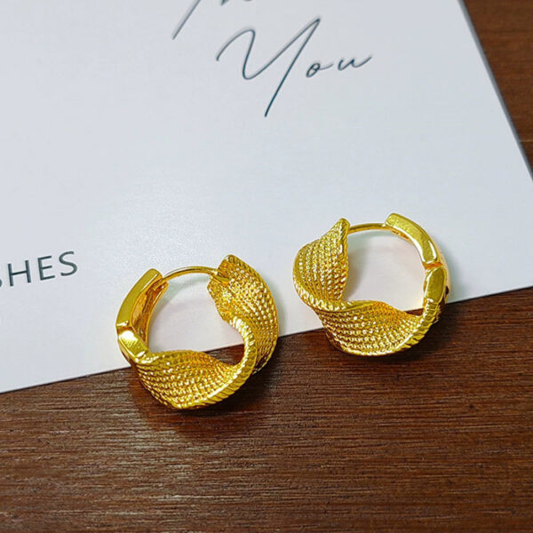 Twisted Waves Earrings - Image 5