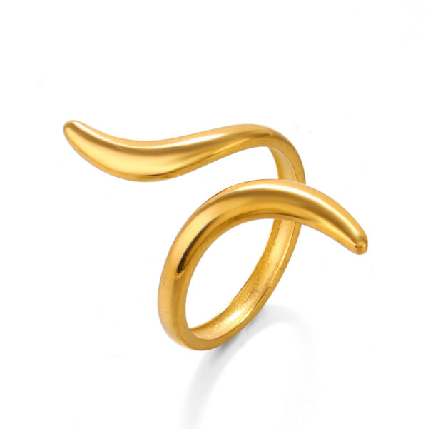 Tide Twist Anti Tarnish Ring - Image 5