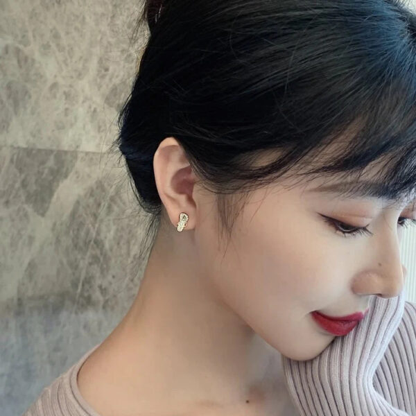 Cute Glittery Floater Earrings - Image 4