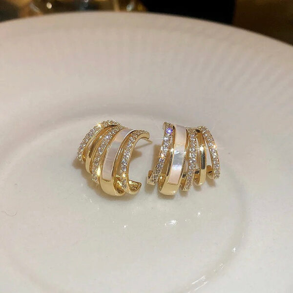 Noor Layers Earrings - Image 2