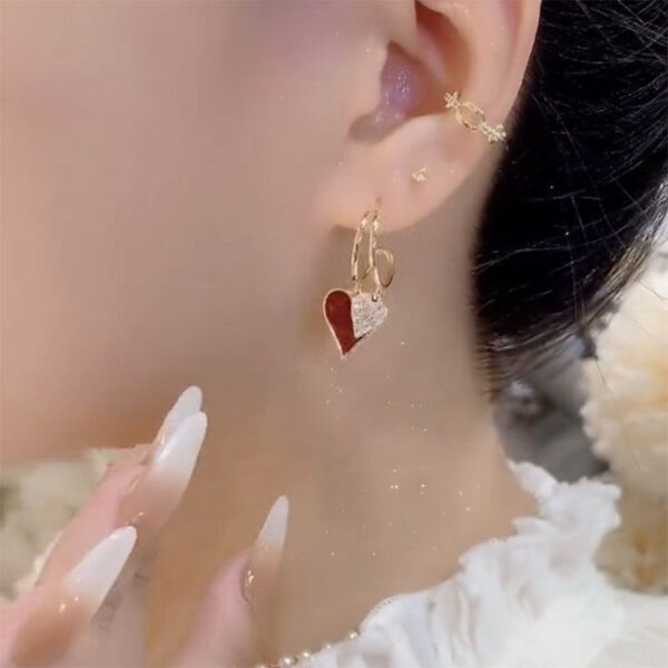 Queen Of Hearts Earrings - Image 3