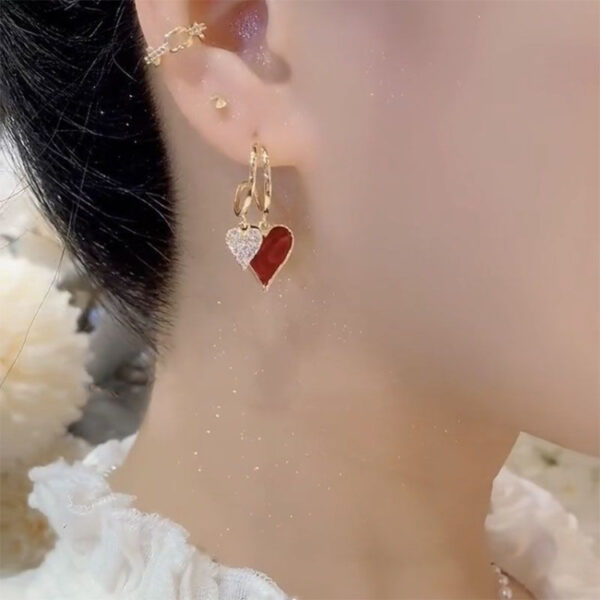 Queen Of Hearts Earrings - Image 4
