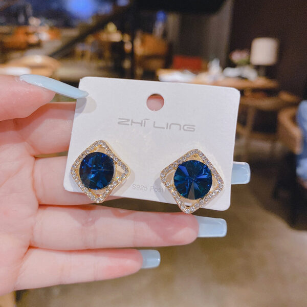 Radiant Crystal Earrings - Image 2