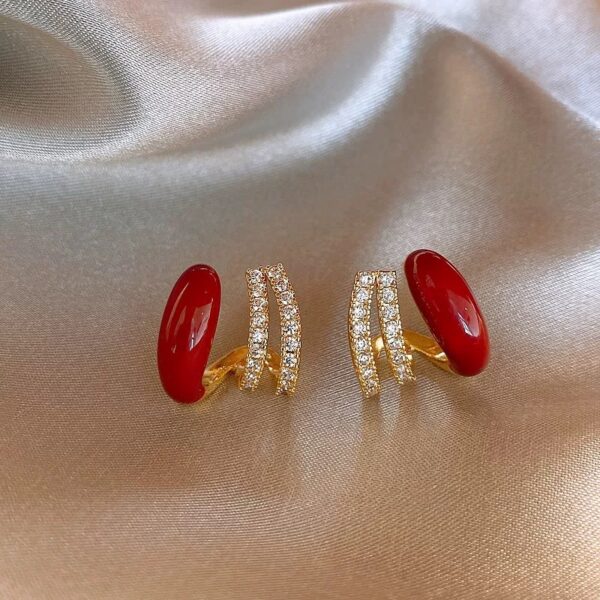 The Red Claw Earrings - Image 2