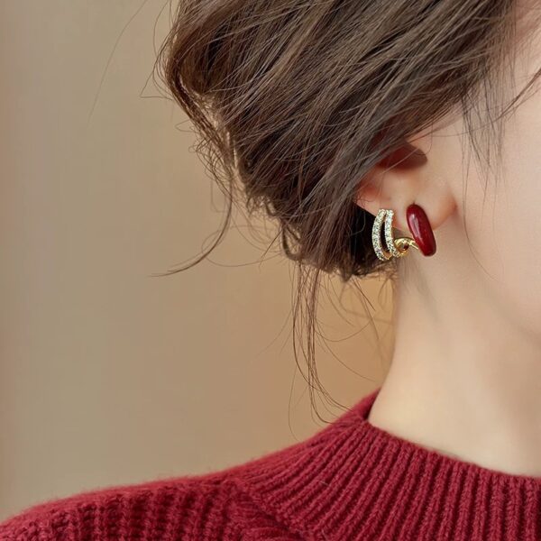 The Red Claw Earrings - Image 5