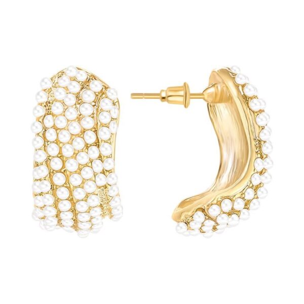 Wave Of Pearls Earrings - Image 6