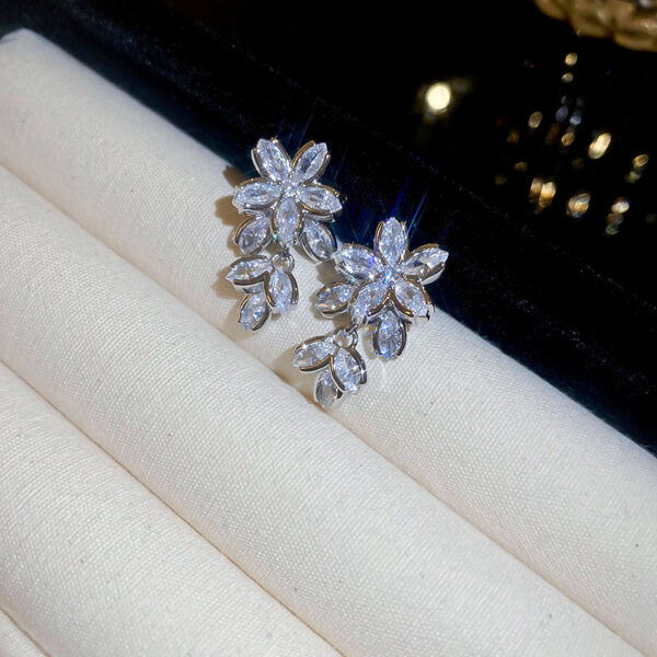 Victorian Bloom Earrings - Image 2