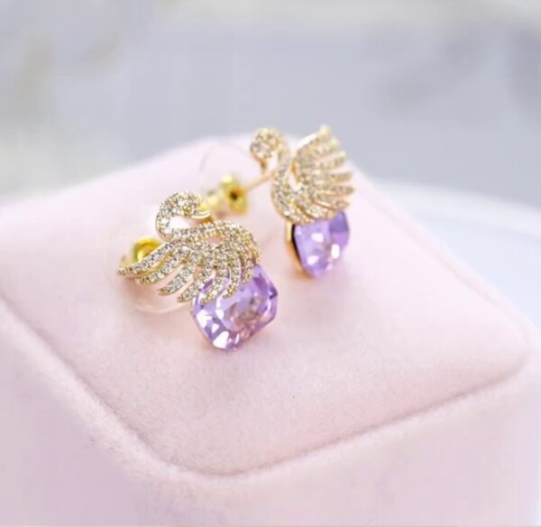 Swan Treasure Earrings - Image 3