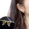Delicate Leaf Earrings