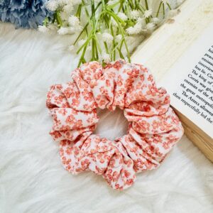 Orange Candy Scrunchie