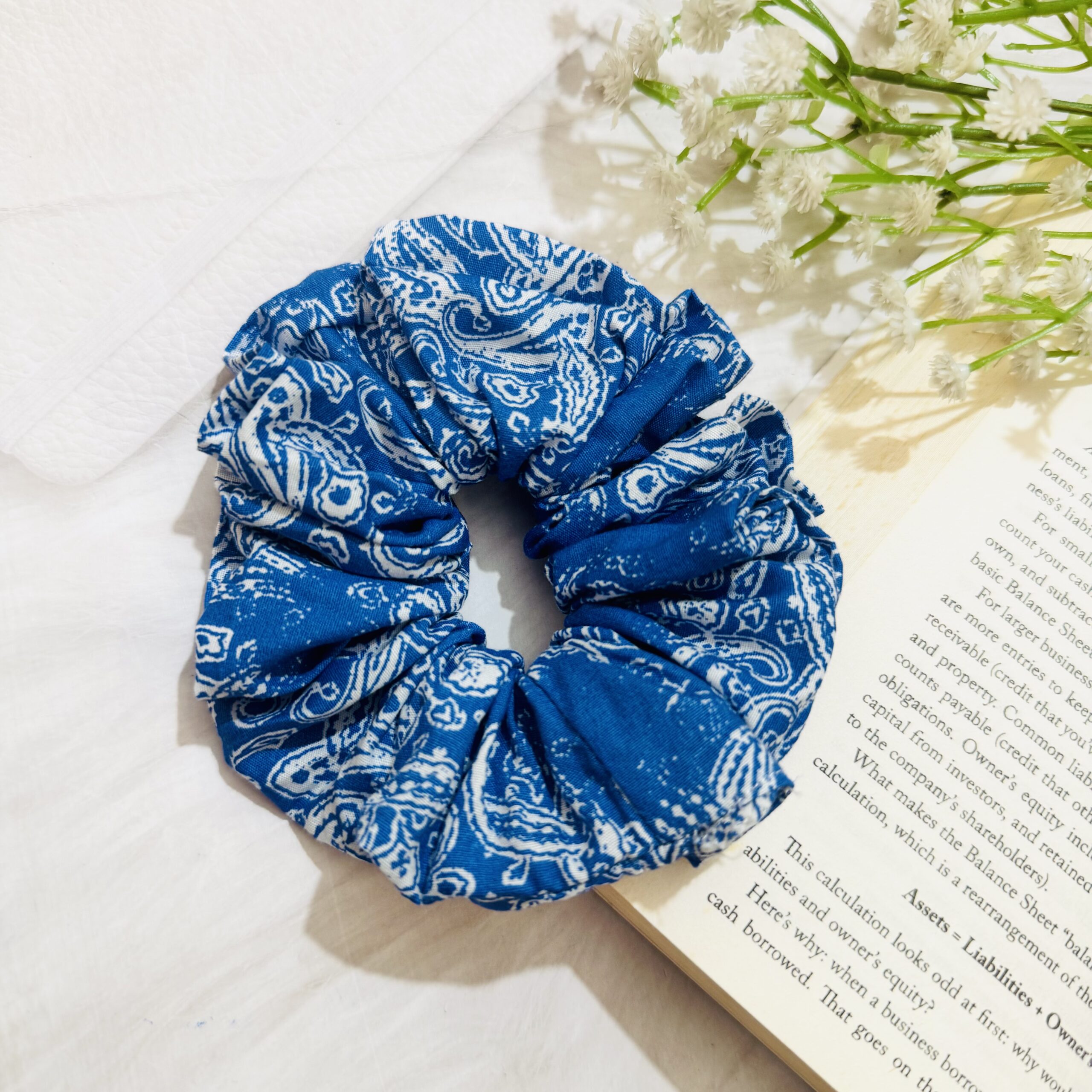 Blue Belle Scrunchie - Image 2