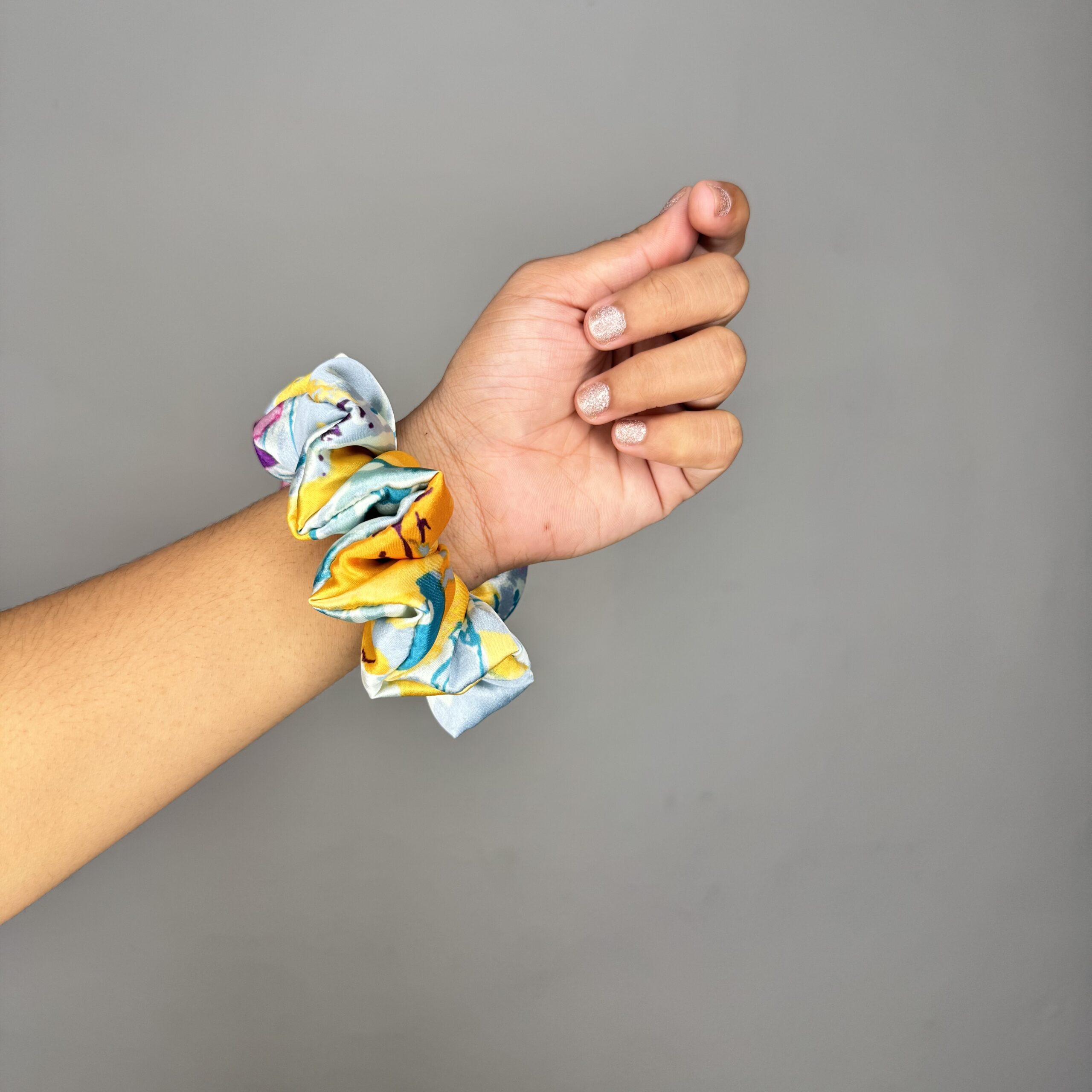 Lovely Day Satin Scrunchie - Image 4