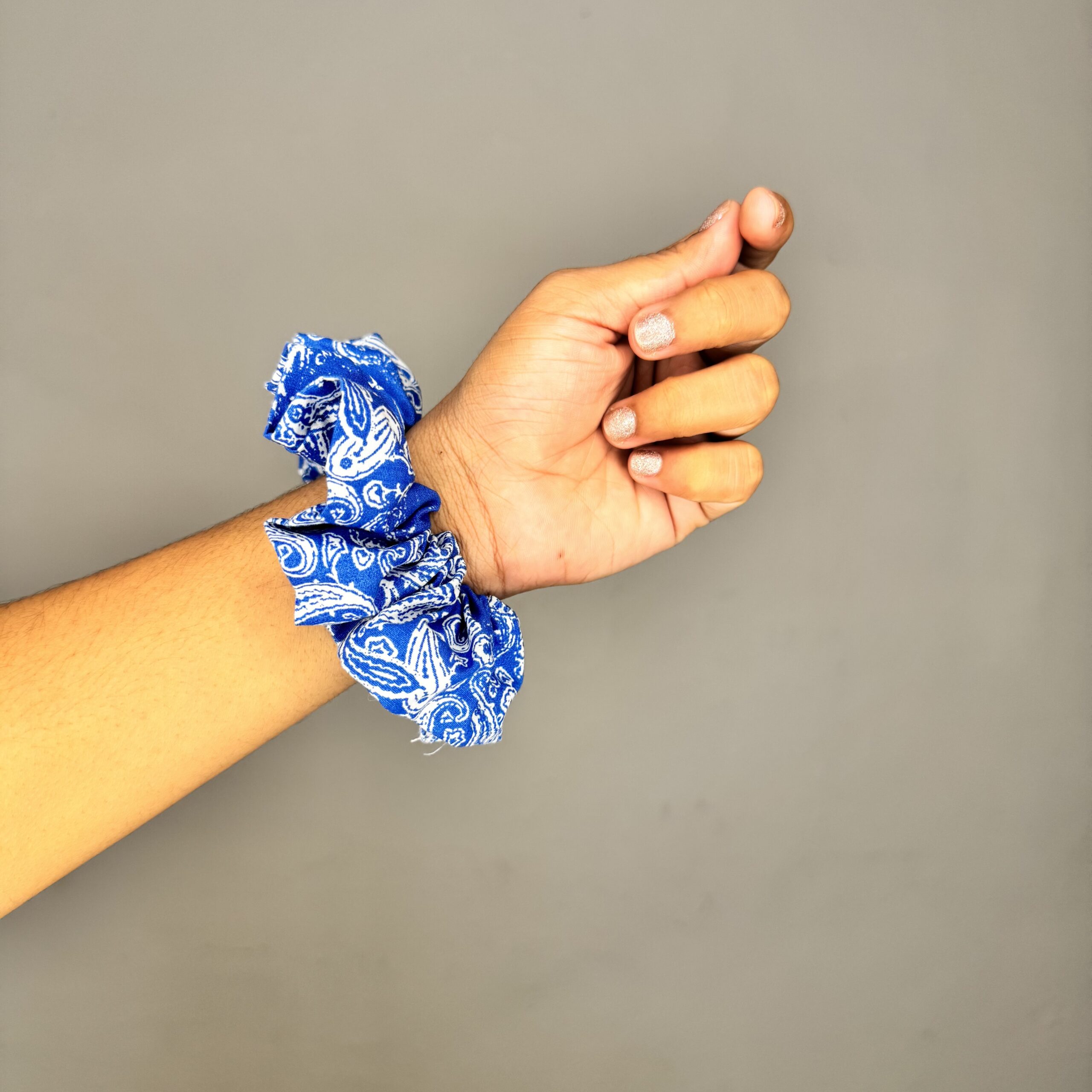 Blue Belle Scrunchie - Image 3